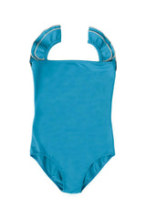 Valentina One Piece Swimsuit Sky Blue And Sand