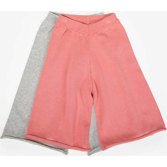 Baby Girls My Boxy Cotton Rolled Edge Wide Leg Pants