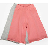 Baby Girls My Boxy Cotton Rolled Edge Wide Leg Pants