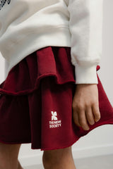 TNS Logo Skirt Rumba Red