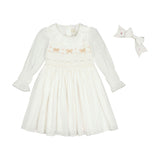 AURELIA WHITE HAIR BOW