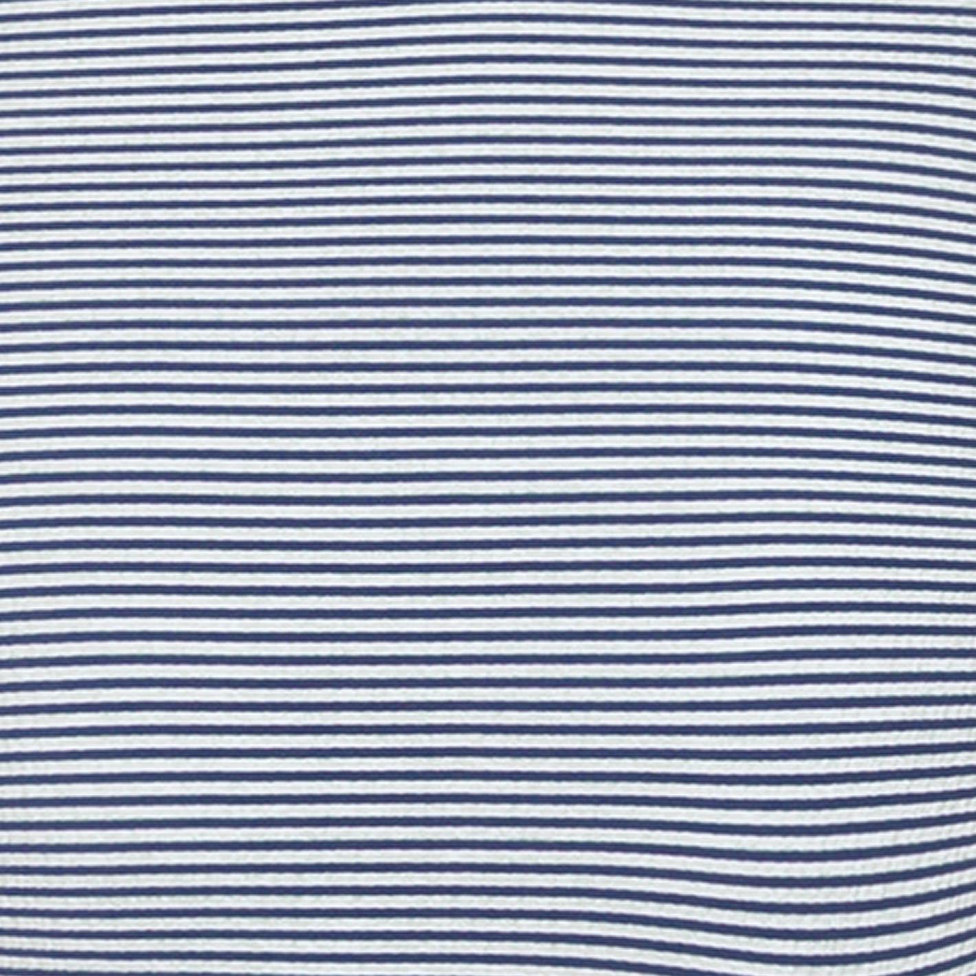 Girls Harbor Stripe Tie-Front One Piece
