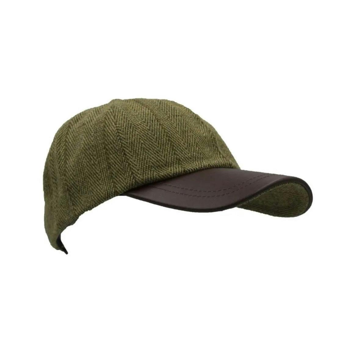 Hampton Tweed Baseball Cap - Sand