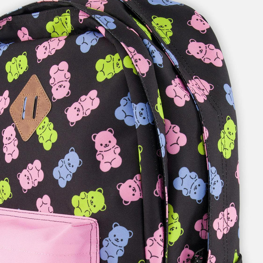 Little Girl Gummy Bears Practical Spacious Durable Backpack