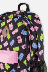 Little Girl Gummy Bears Practical Spacious Durable Backpack