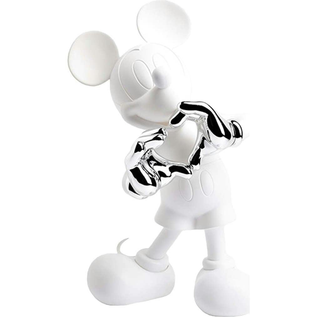 Mickey WITH LOVE White & Silver 12in