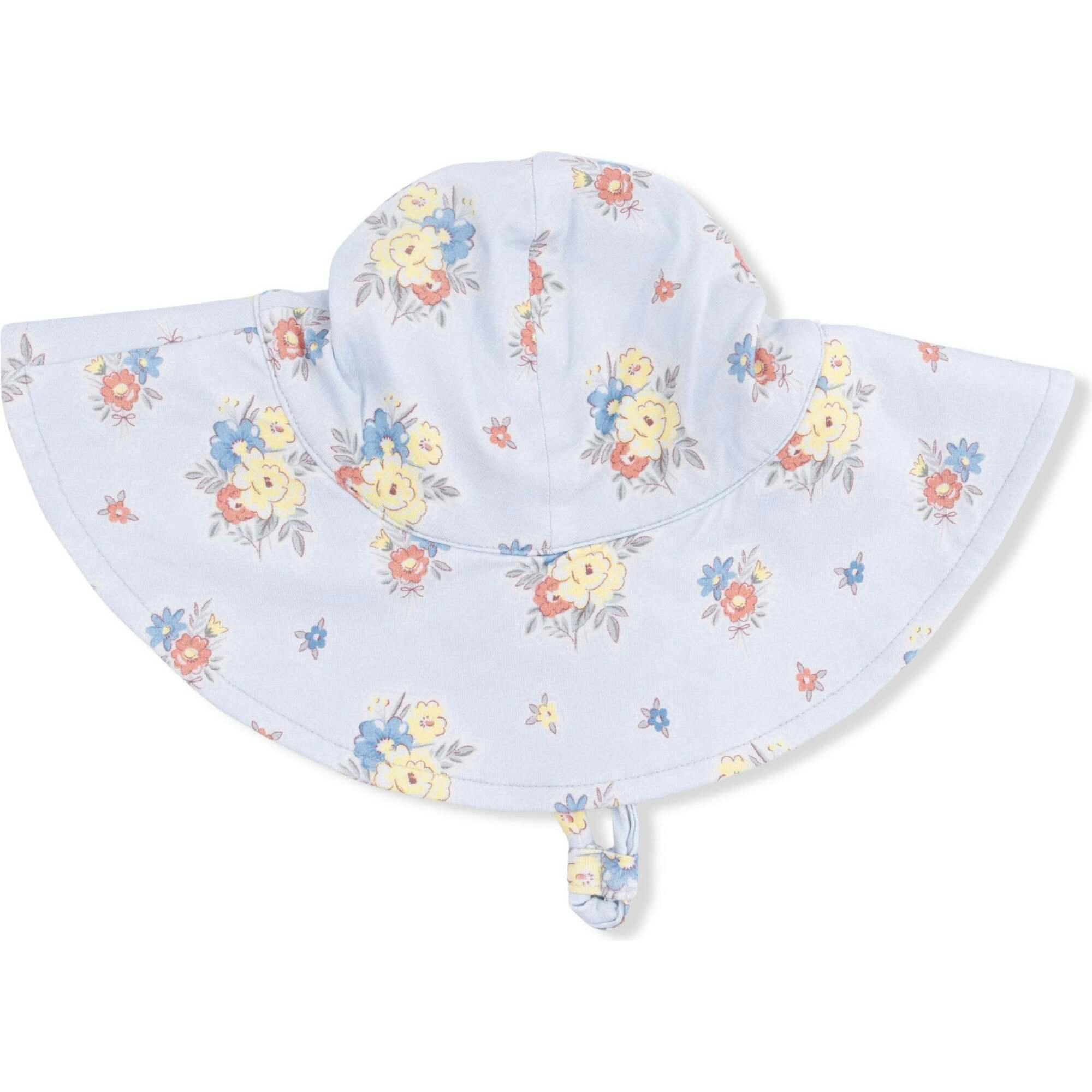 Country Stitch Floral - Wide Brim Sun Hat