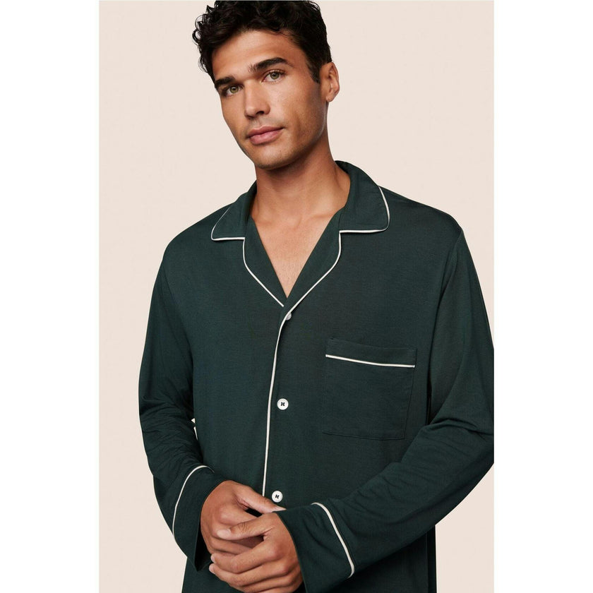 William TENCEL Modal PJ Set, Green