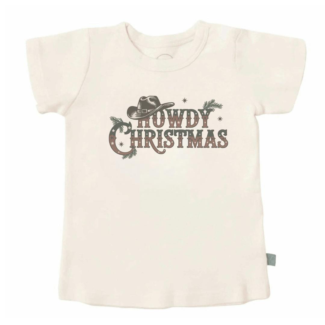 graphic tee | howdy christmas
