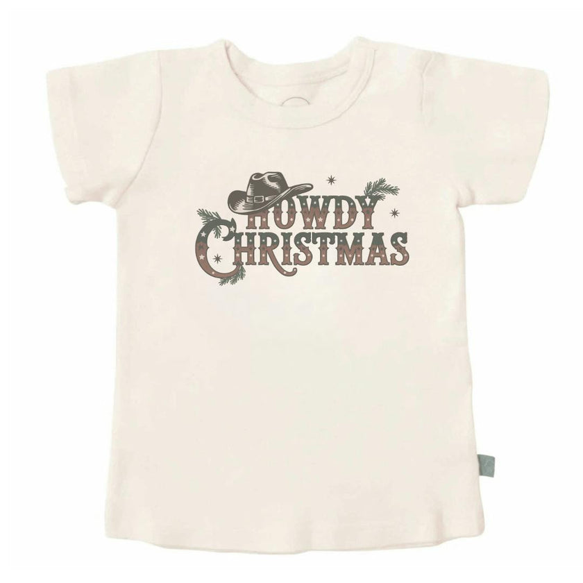 graphic tee | howdy christmas