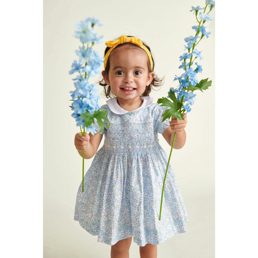 Hand-Smocked Baby Dress Jessamy