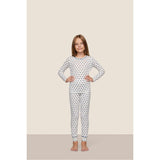 Kids Printed TENCEL Modal Unisex Long PJ Set, Multi