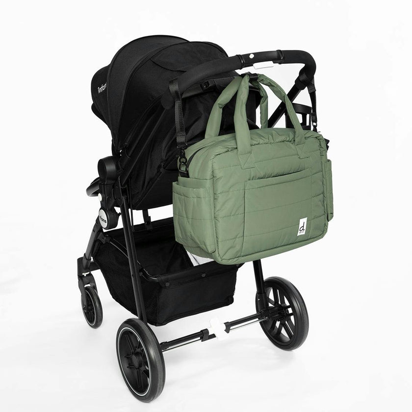 Diaper Bag With Changing Mat Olive Green