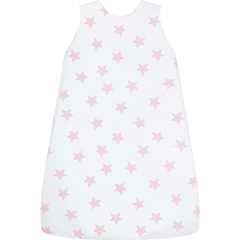 Pink Stars Print Winter Sack