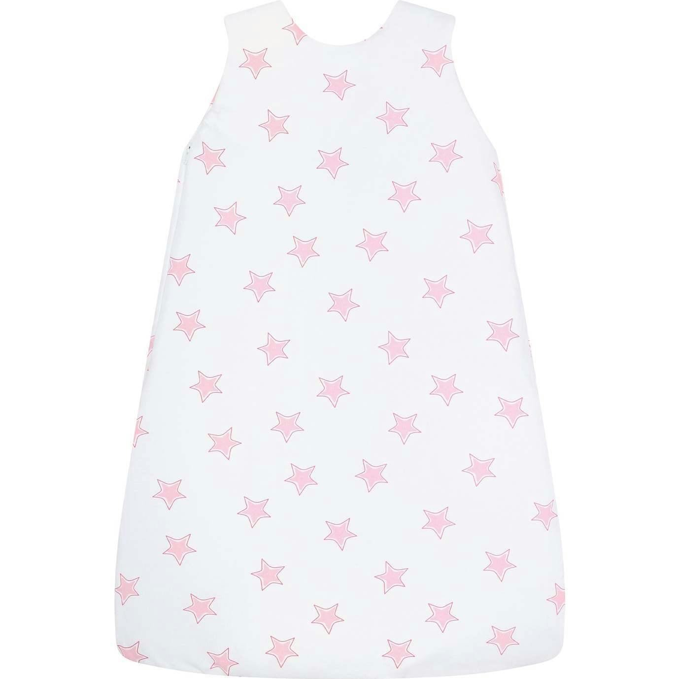 Pink Stars Print Winter Sack