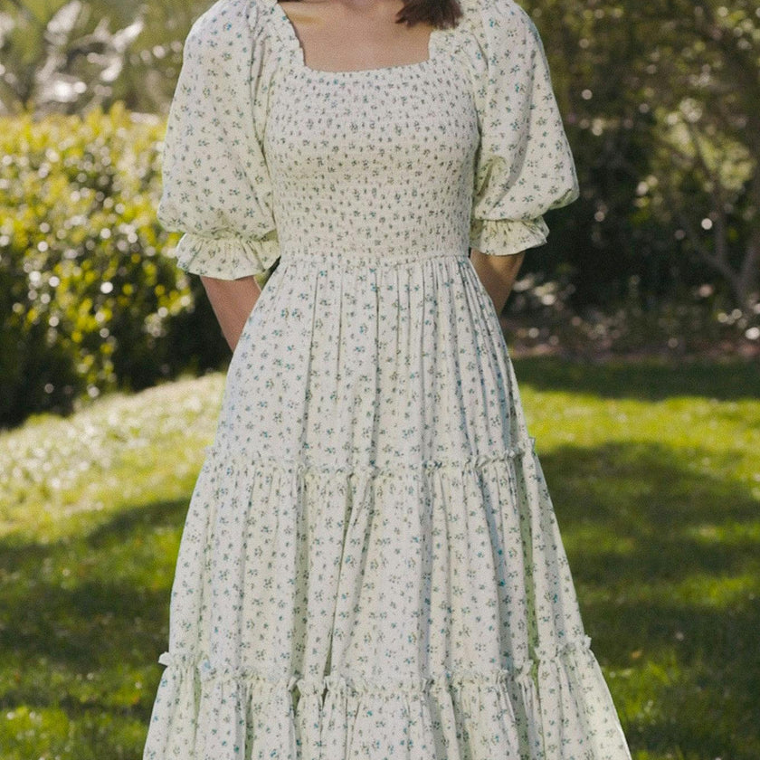 Madeline Dress in Blue
