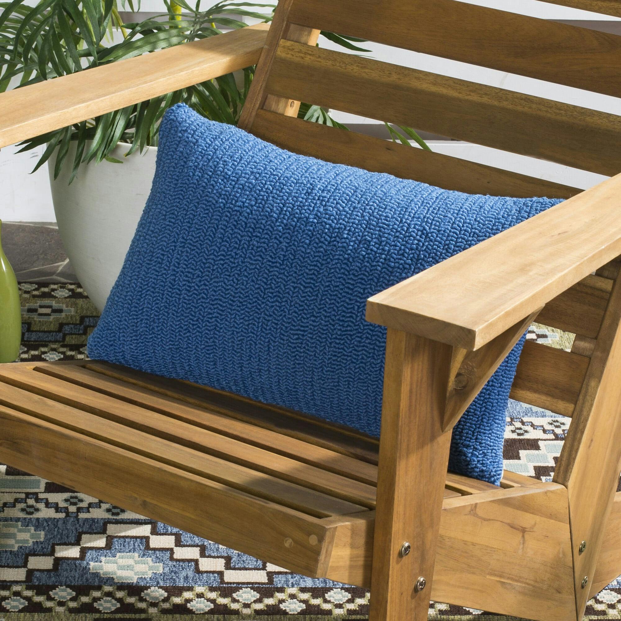 Set of 2 Soleil Solid Indoor/Outdoor Pillow