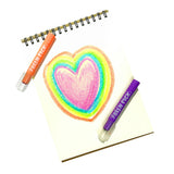 Fresh Pick Apple Scented Gel Crayons - Set of 6