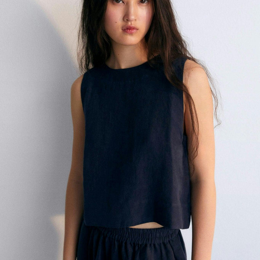 Hera Woman Top Navy