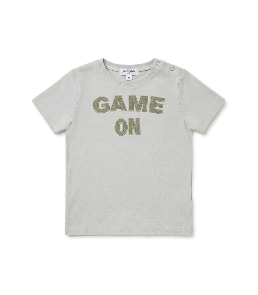 Cederique Baby T-shirt, Beige Game