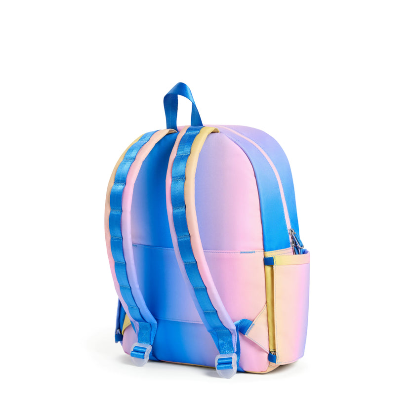 Kane Backpack, Blue/Pink/Yellow Gradient