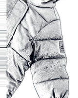 Baby Cloud One Piece Snowsuit Adapted For Car Seats Dark Blue