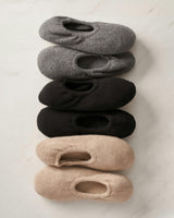 Women's Cashmere Slippers in Camel