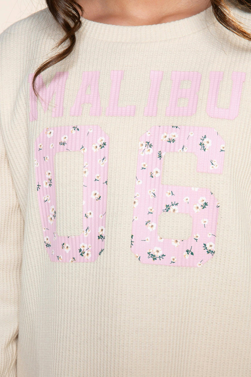 Waffle Long Sleeve Easy Tee