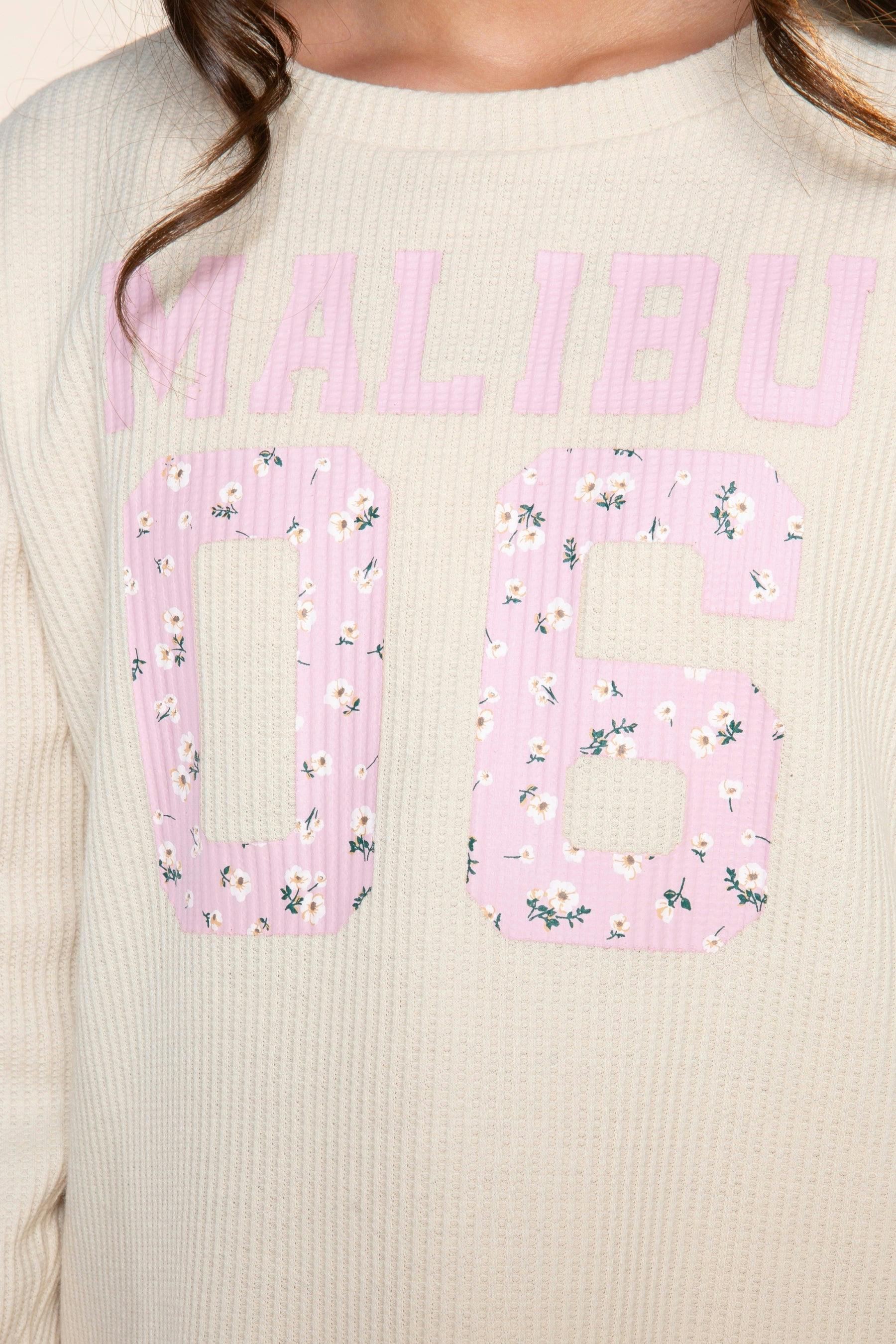 Waffle Long Sleeve Easy Tee