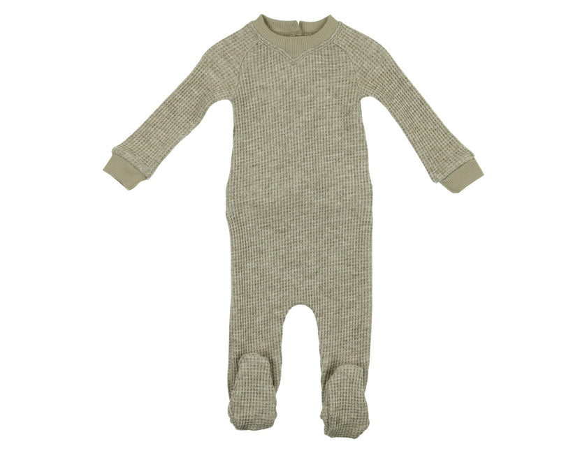 Boys Soft Waffle Footie