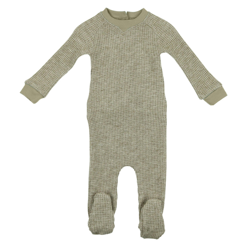 Boys Soft Waffle Footie