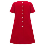 Kensington Dress - Pillar Box Red
