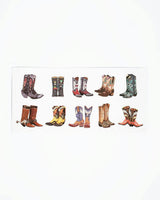 Western Cowboy Boot Temporary Tattoos - 10 Pack