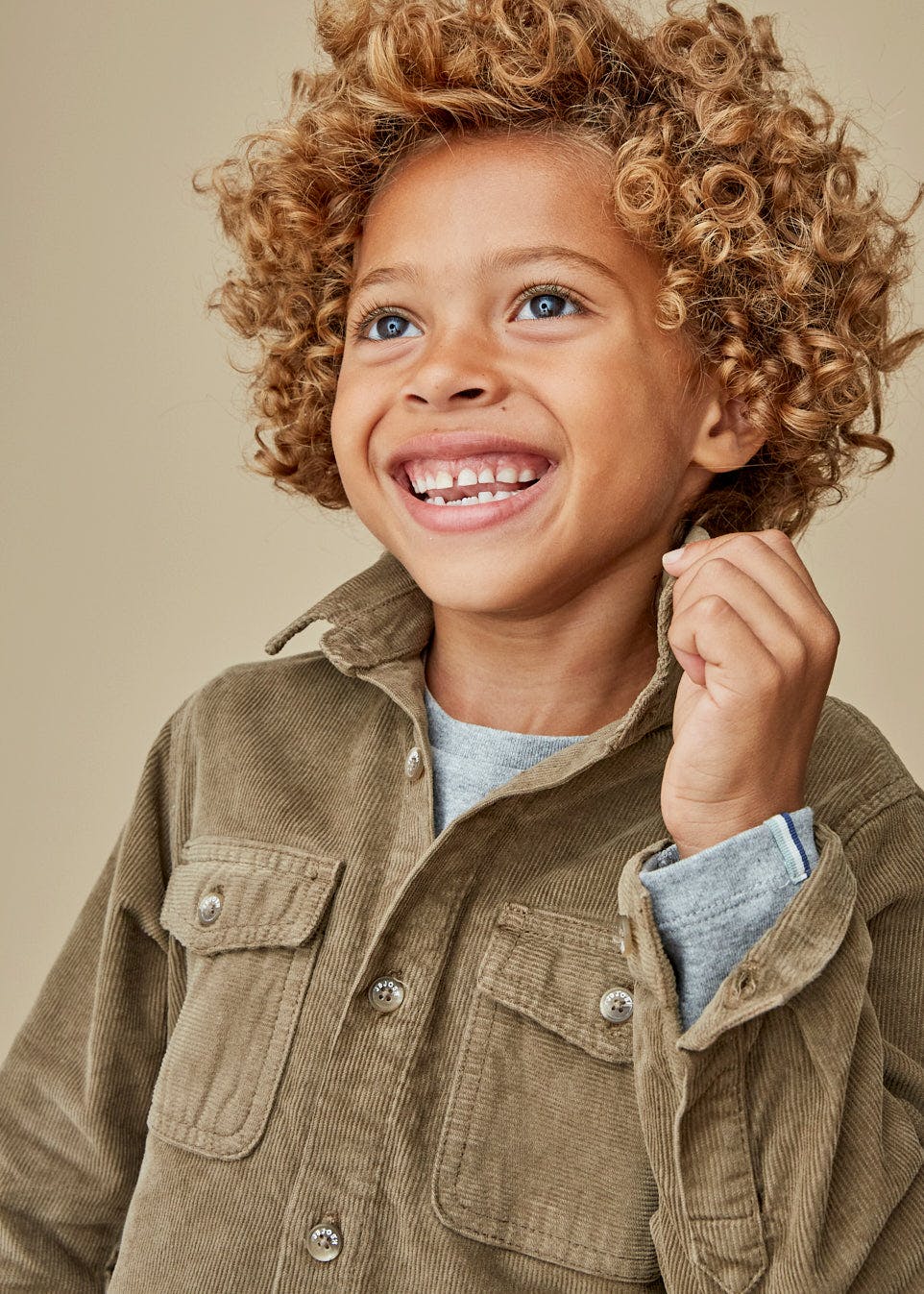 The Taupe Corduroy Shirt