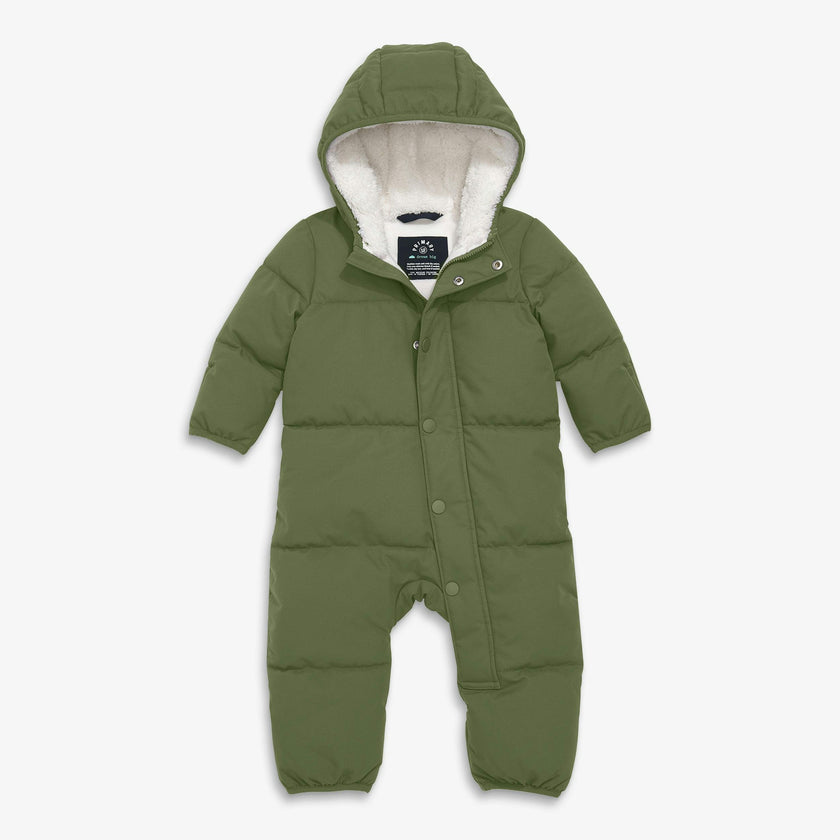 Baby weatherproof puffer suit