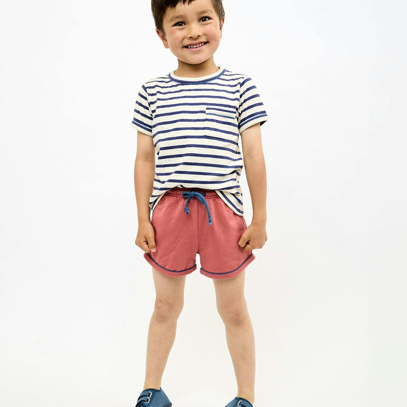 Willie T-Shirt, Navy Stripe