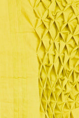 Ynez Smocked Dress in Lemongrass