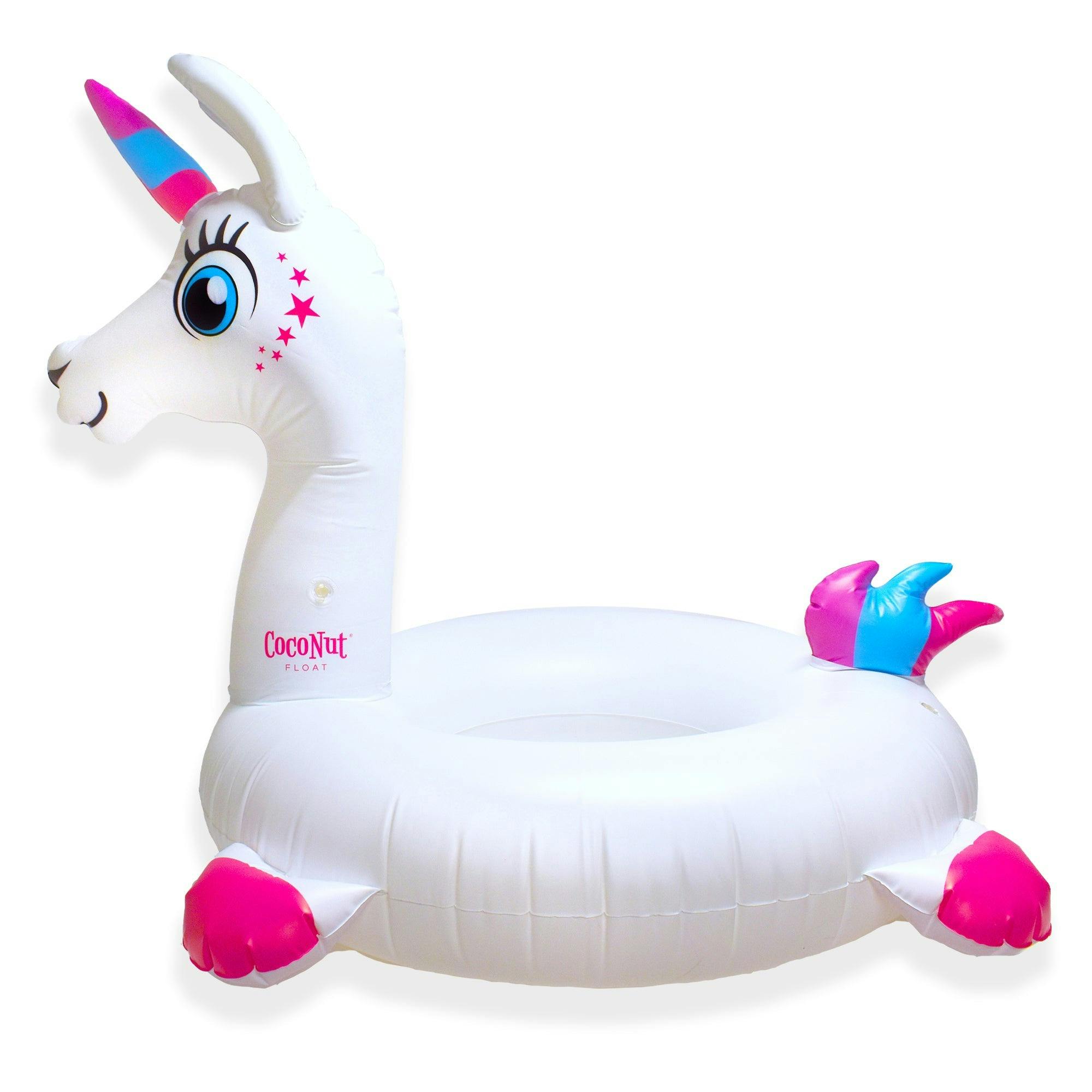 Rainbow Llamacorn Pool Float