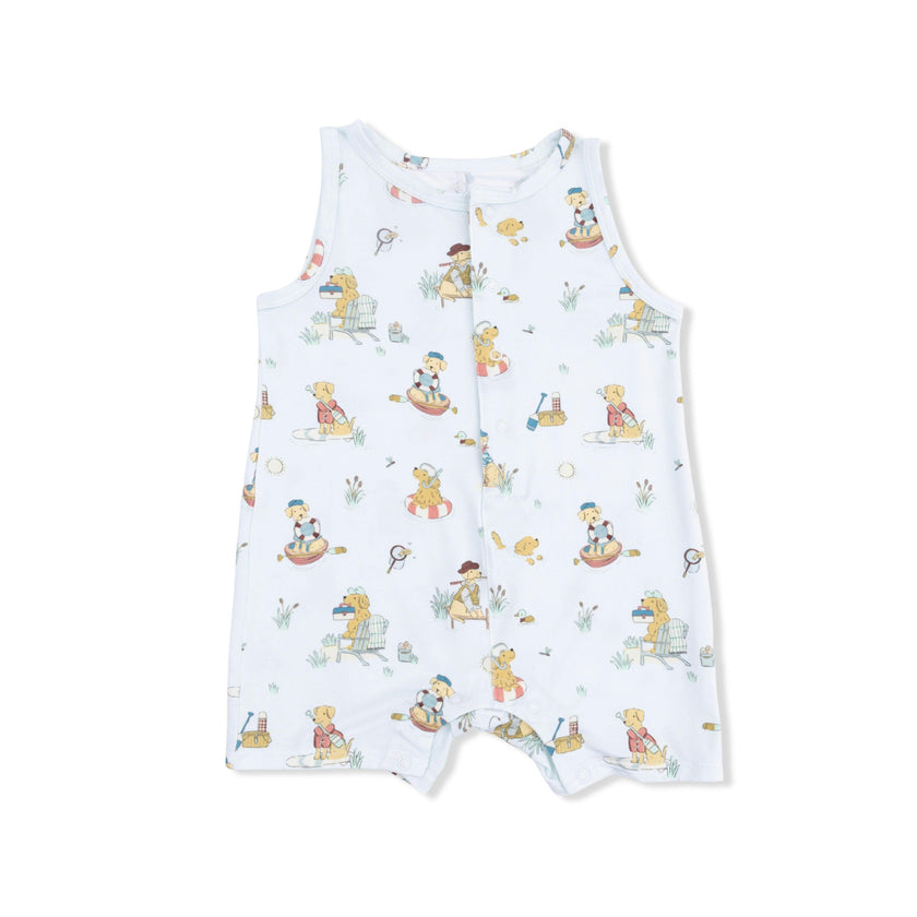 Lake Buddy Dogs - Sleeveless Shortie Romper