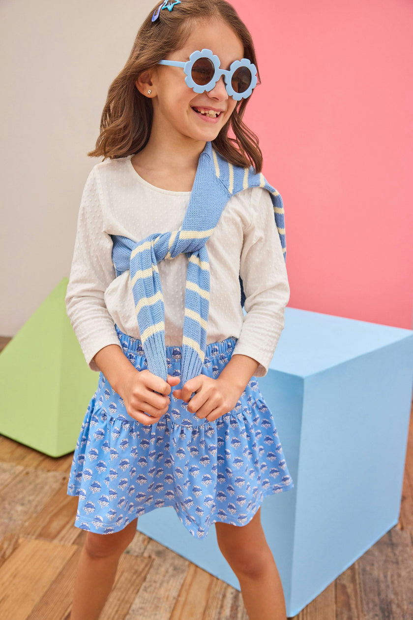 Striped Sweater - Blue