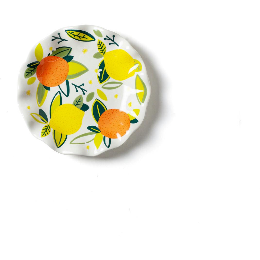 Citrus Ruffle Salad Plate