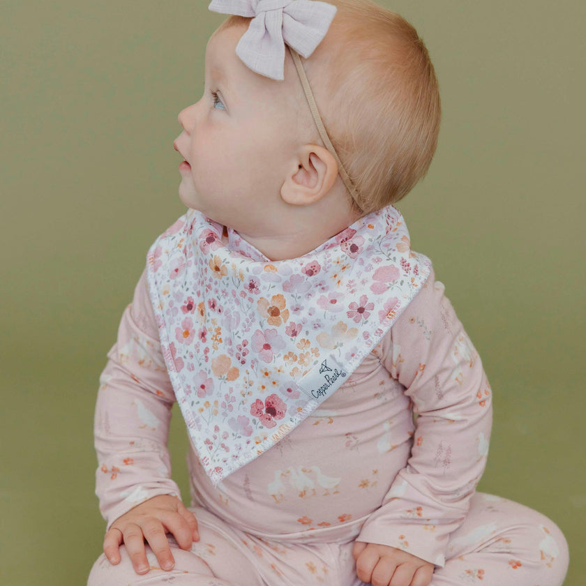 4 Pack Baby Bandana Bibs - Gigi