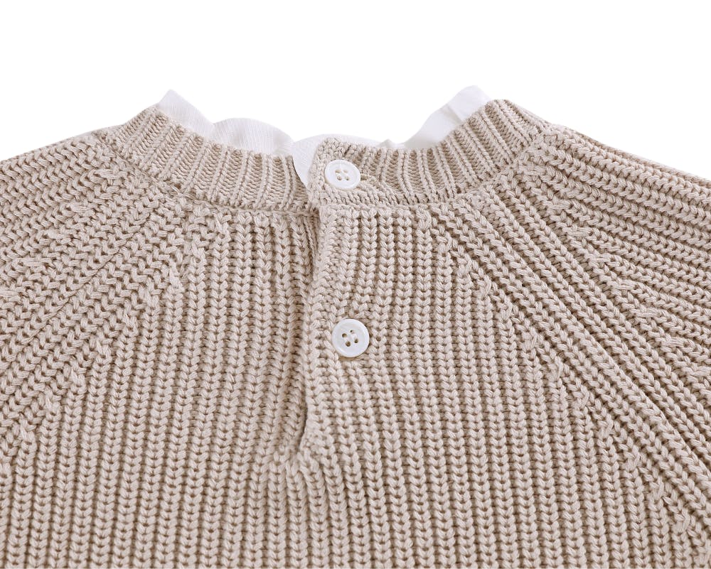 Flossy Sweater | Soft Sand