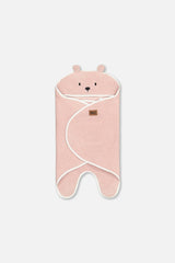 Baby Cocoon Pink Blanket For Car Seat and Stroller