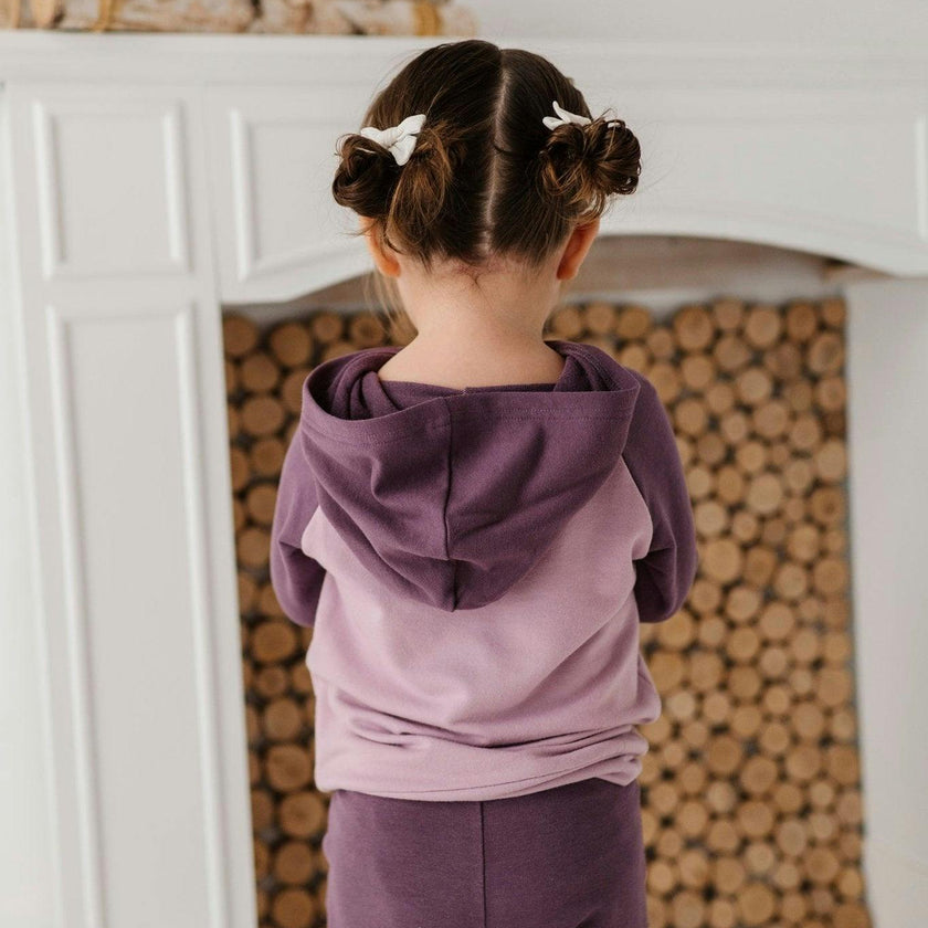 Raglan Hoodie Lavender Cloud