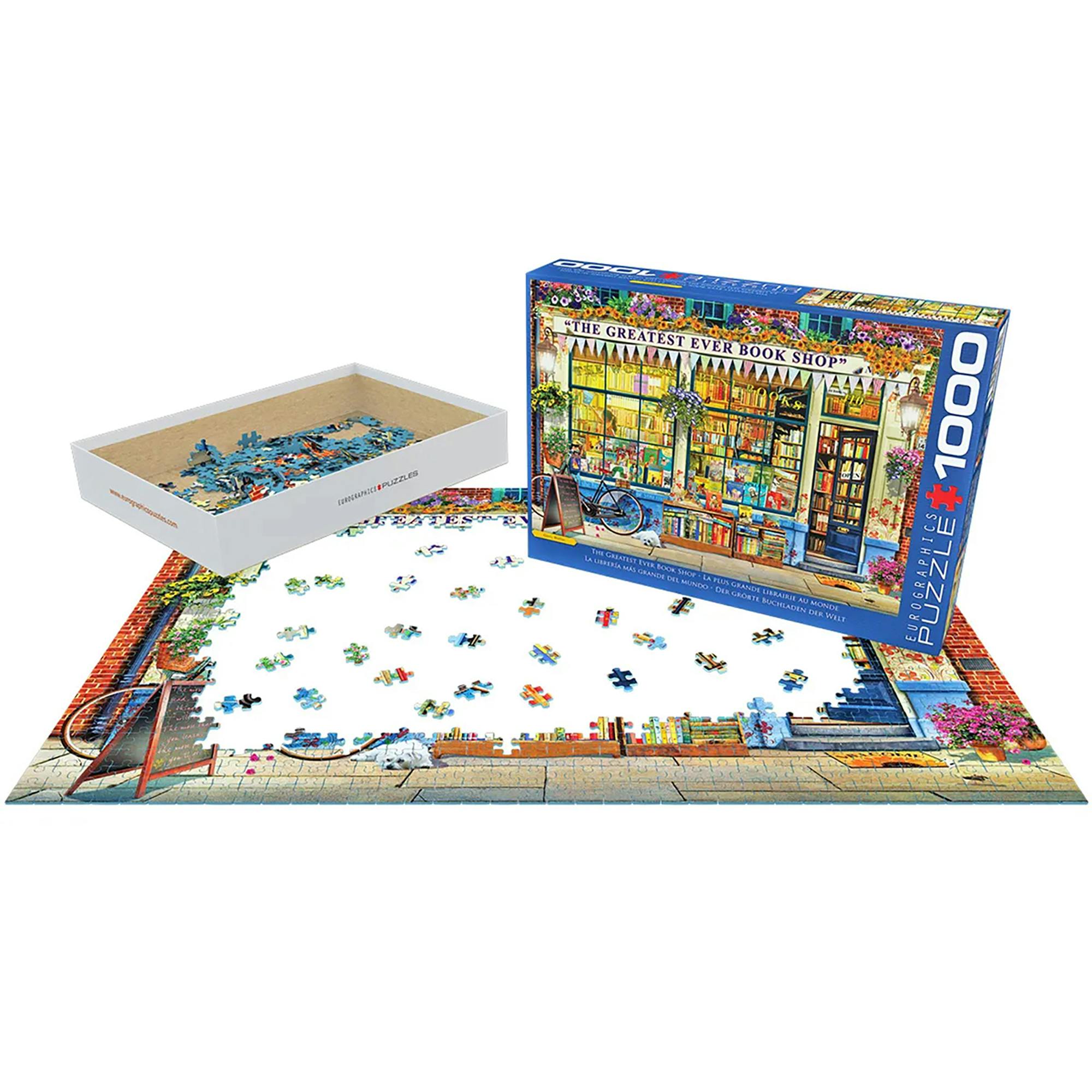 The Greatest Ever Book Shop - 1000 PC Puzzle