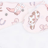 Cowgirl Boots and Bows - Bandana Bib