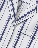 Women's Poplin Pajama Set in Parlor Stripe