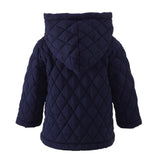 Navy Quilted Jacket