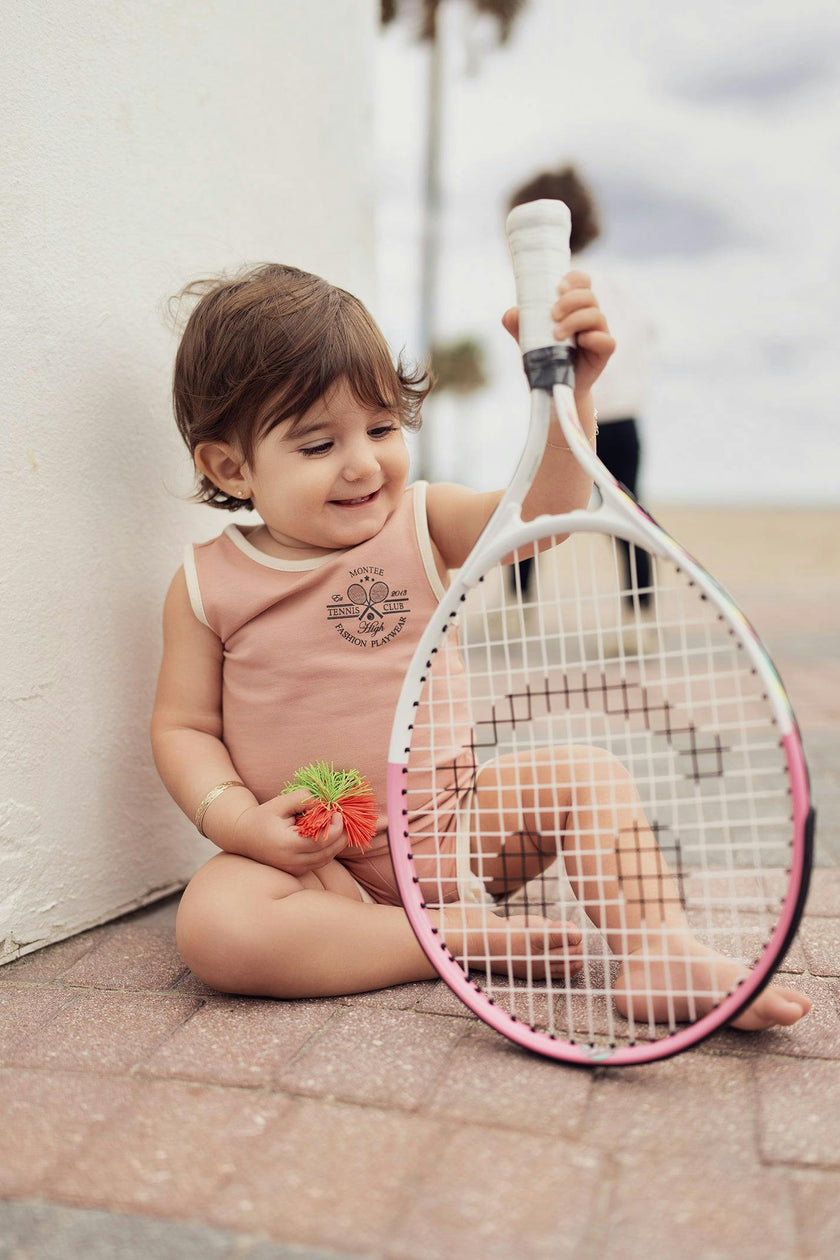Baby Tennis Club Unisex Sleeveless Tee & Short Set
